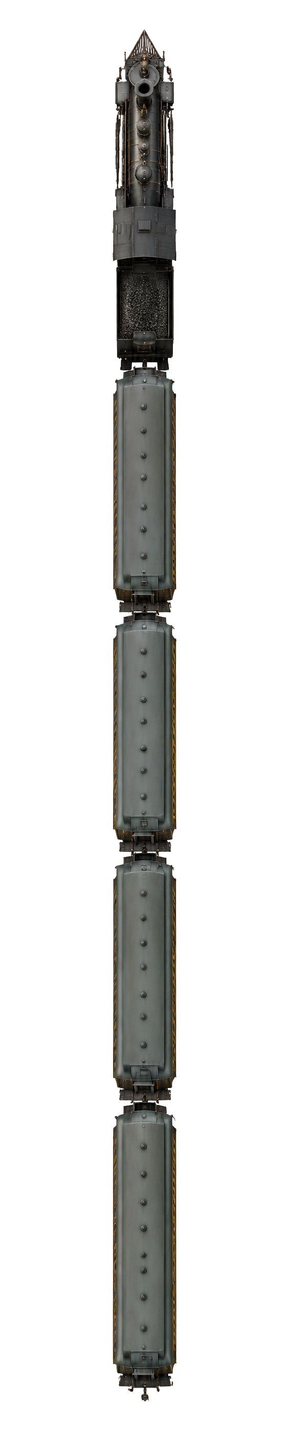 Fundraising progress locomotive