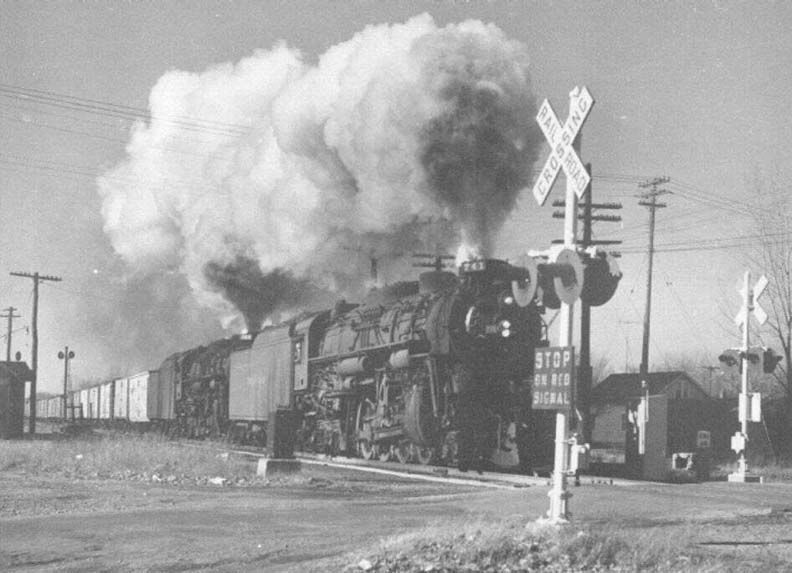 Nickel Plate Road (New York, Chicago & St. Louis Railroad Company) Engine  #517 at Muncie, Indiana - Assorted Images from IHS Collections - Indiana  Historical Society Digital Images