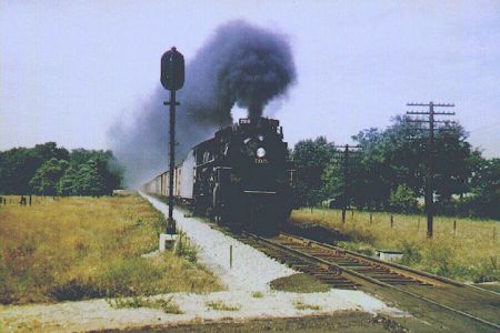 NKP 2-8-4 no. 765 - Willvale, Indiana