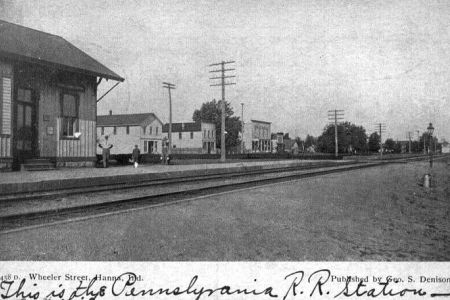 PRR Depot - Hanna, Indiana