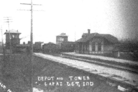 Vandalia RR Depot - LaPaz Junction, Indiana