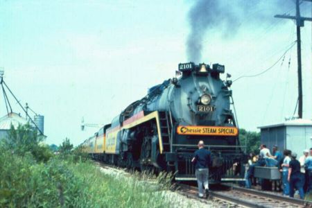 Chessie Steam Special - Kewanna, Indiana