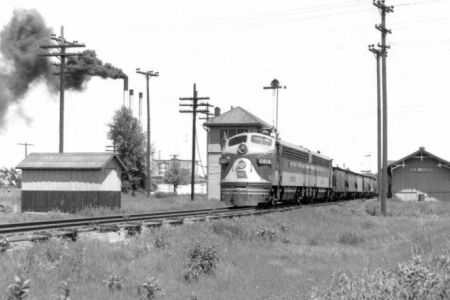 Wabash Railroad - New Paris, Indiana