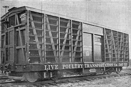 Live Poultry Cars