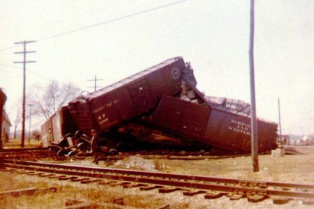PRR Derailment - Hanna, Indiana