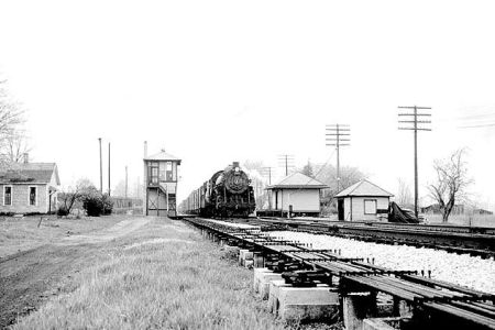 B&O 2-8-2 #4635 - Alida, Indiana