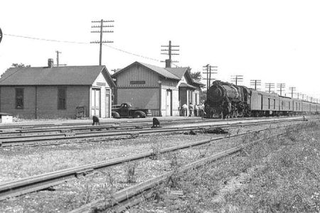 PRR Passenger Train - North Judson, Indiana