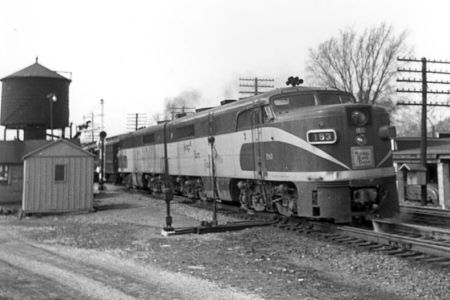 NKP Train no. 8 - Knox, Indiana