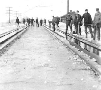 PRR Track Pans - Hamlet, Indiana