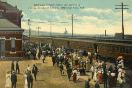 Michigan Central Passenger Train