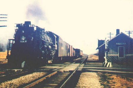 NKP 2-8-2 no. 624 - Otterbein, Indiana