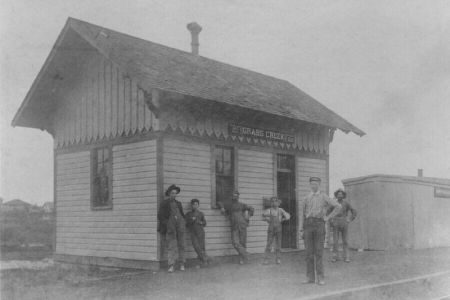 Vandalia RR Depot - Grass Creek, Indiana
