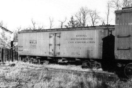 Winona RR Refrigerator Car