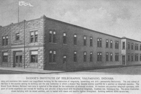 Dodge Institute of Telegraphy - Valparaiso, Indiana