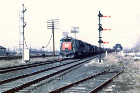 Southern Pacific on the Erie - Hammond, Indiana
