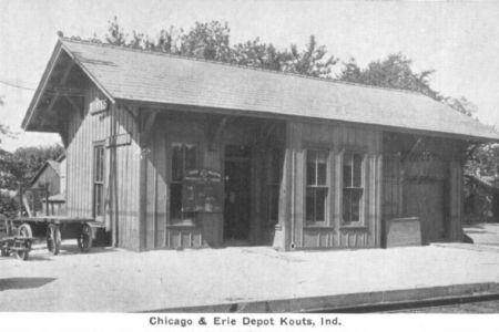 Erie Depot - Kouts, Indiana